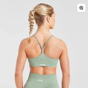 AYBL Sage Green Sports Bra